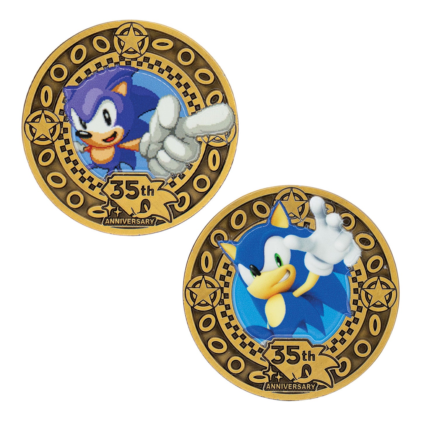 Sonic the Hedgehog – 35th Anniversary Limited Edition Presentation Coin