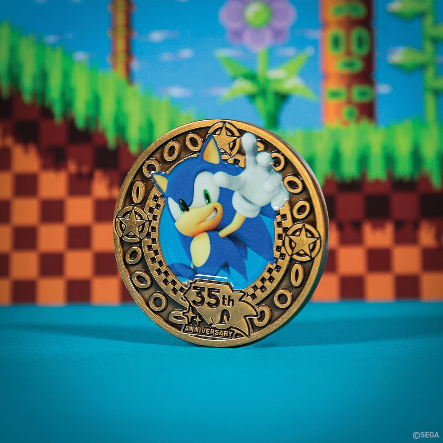 Sonic the Hedgehog – 35th Anniversary Limited Edition Presentation Coin