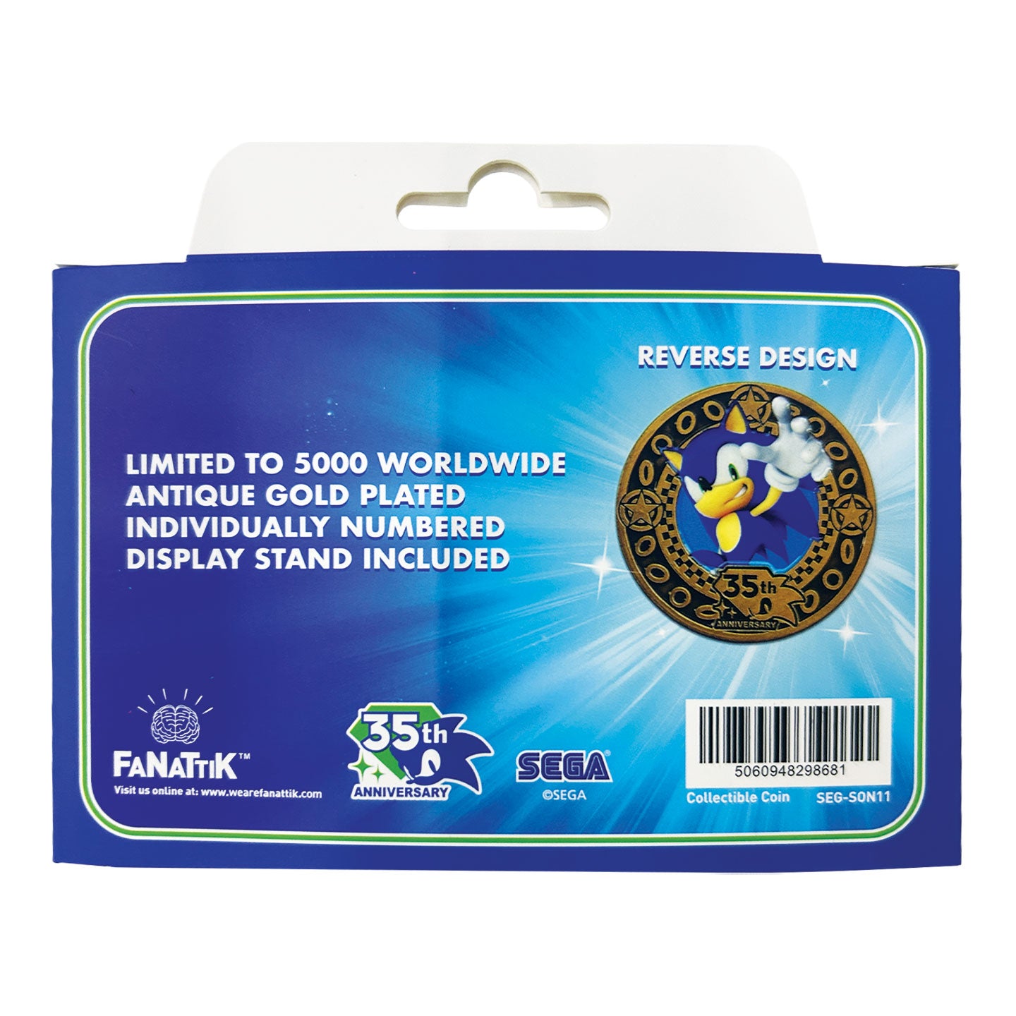 Sonic the Hedgehog – 35th Anniversary Limited Edition Presentation