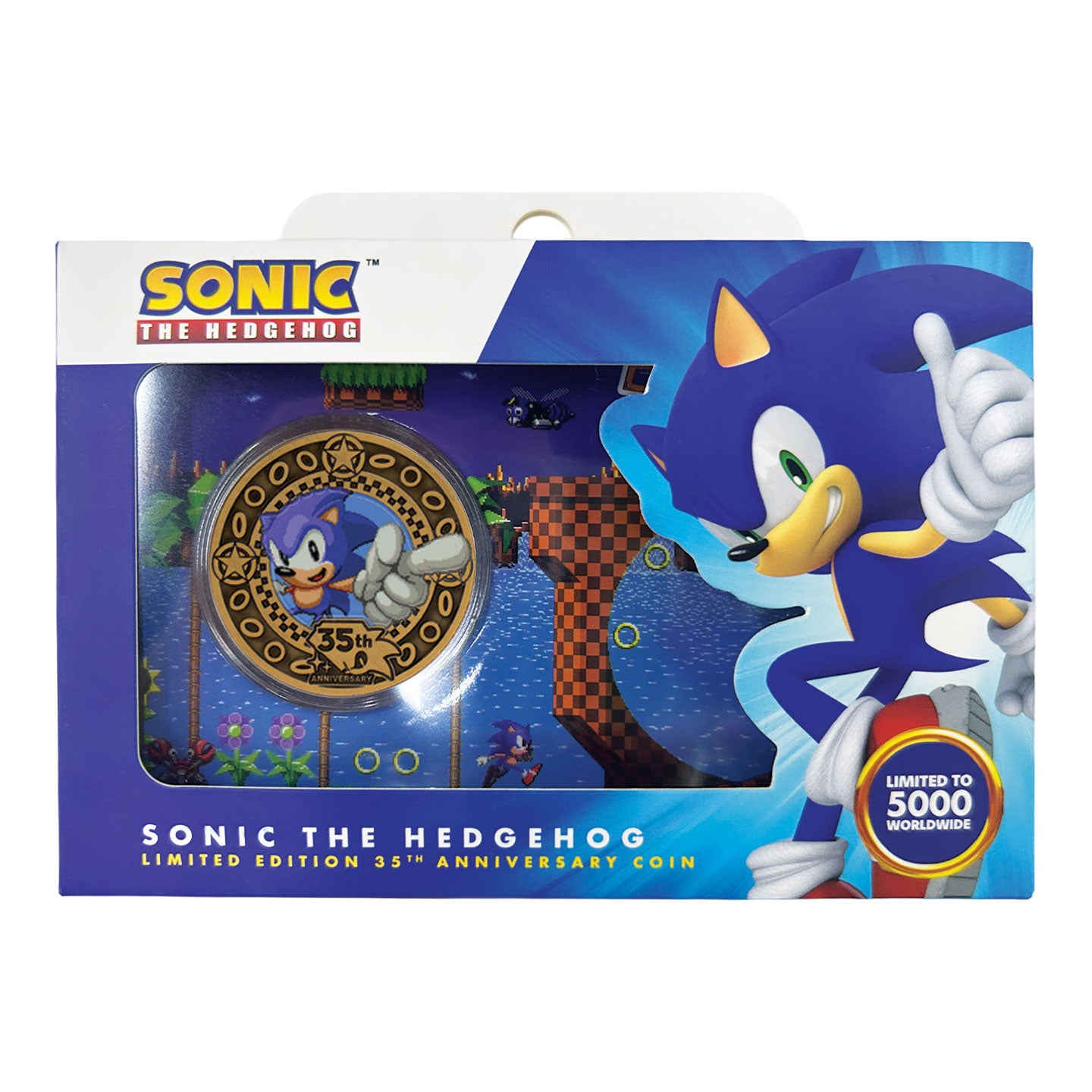 Sonic the Hedgehog – 35th Anniversary Limited Edition Presentation Coin