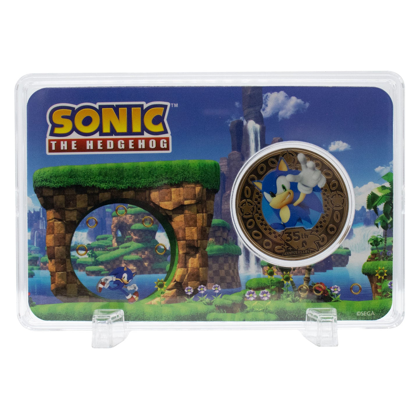 Sonic the Hedgehog – 35th Anniversary Limited Edition Presentation Coin
