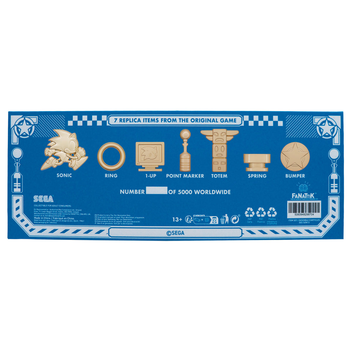 Sonic the Hedgehog – Limited Edition Commemorative Icons Set