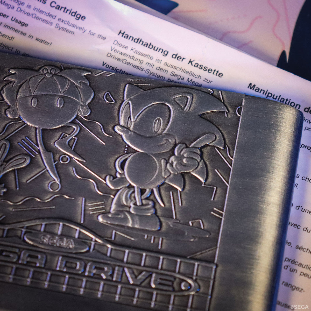 Sonic the Hedgehog – Limited Edition Game Cartridge Replica