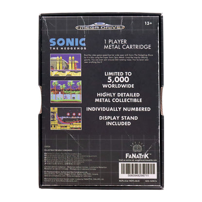 Sonic the Hedgehog – Limited Edition Game Cartridge Replica
