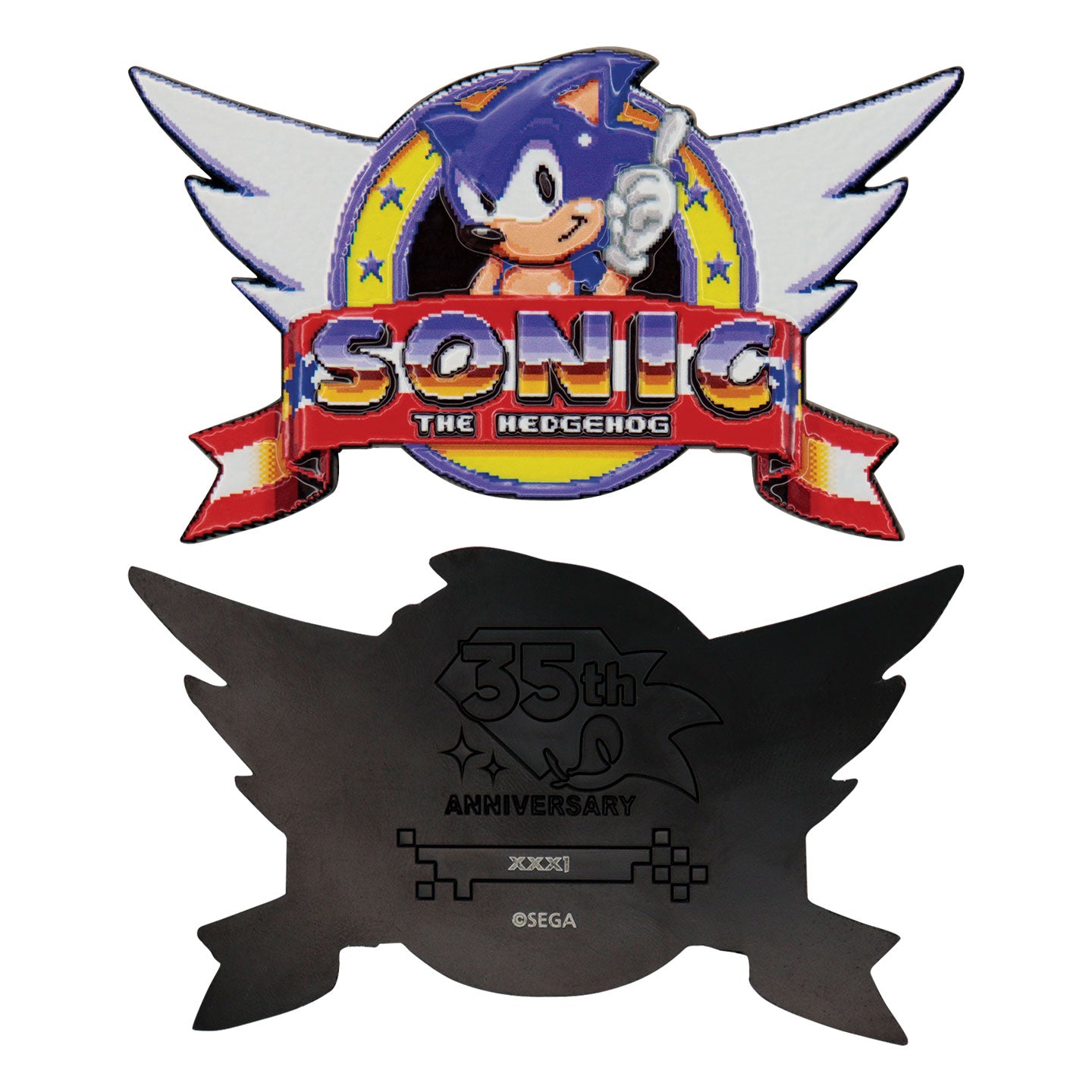 Sonic The Hedgehog – Original Logo Medallion