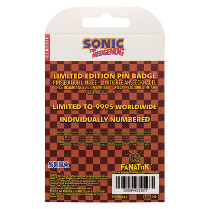 Sonic The Hedgehog – Moving Pin Badge