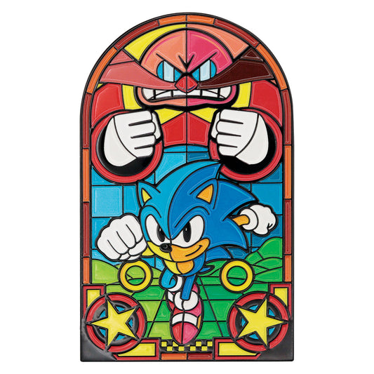 Sonic The Hedgehog – Stained Glass Window Style Ingot