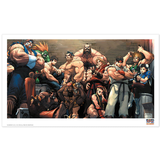 Street Fighter Limited Edition Art Print