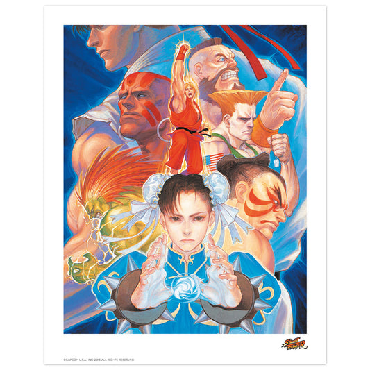 Street Fighter Limited Edition Art Print