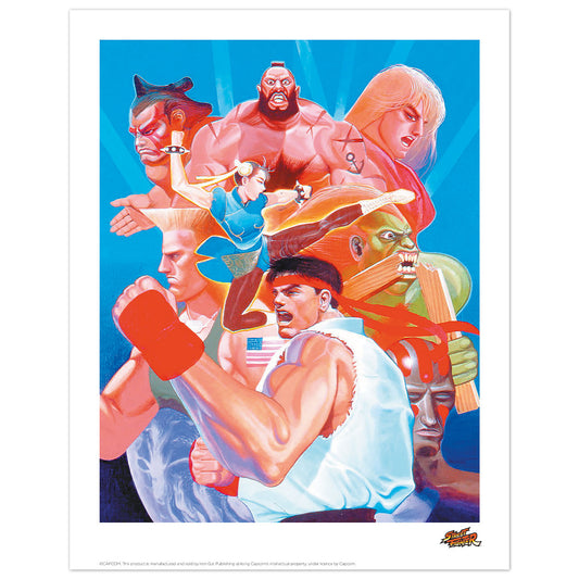 Street Fighter Limited Edition Art Print