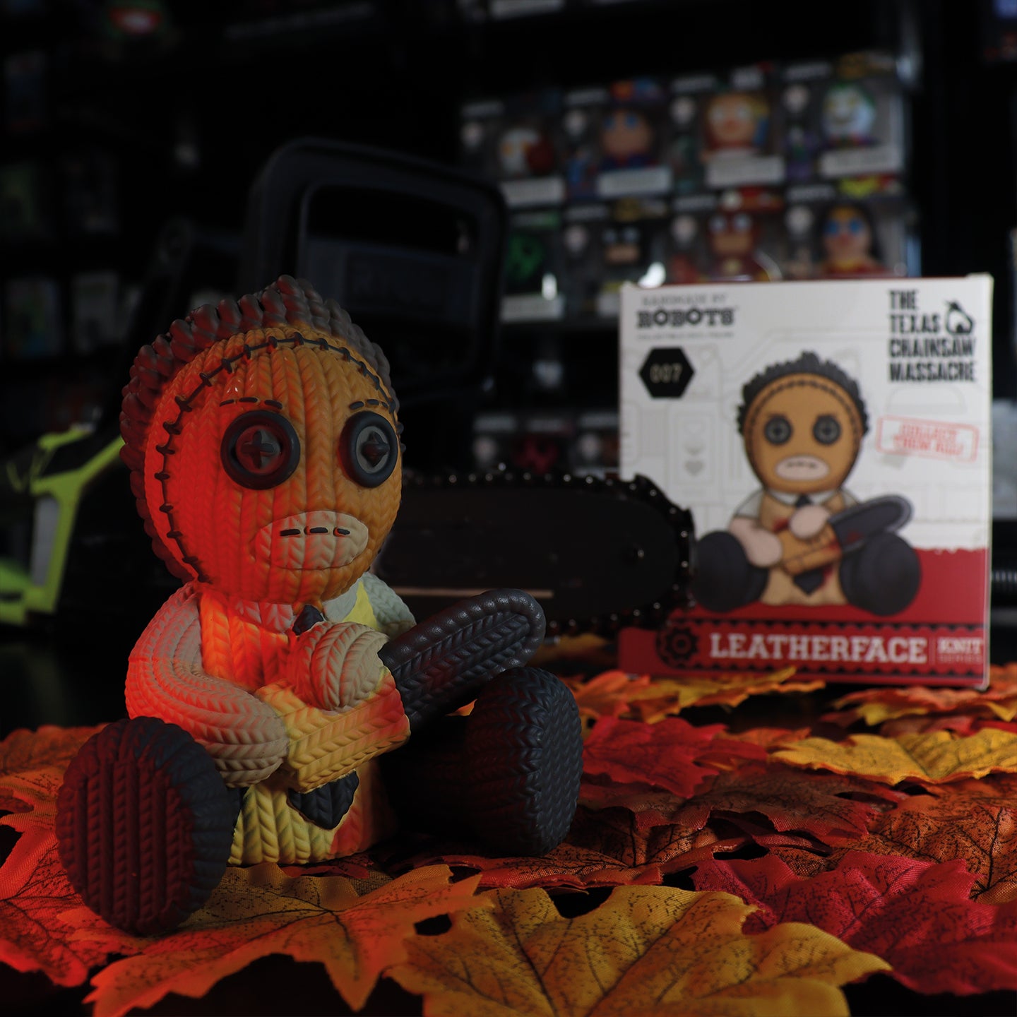 The Texas Chainsaw Massacre collectible vinyl figure from Handmade by Robots