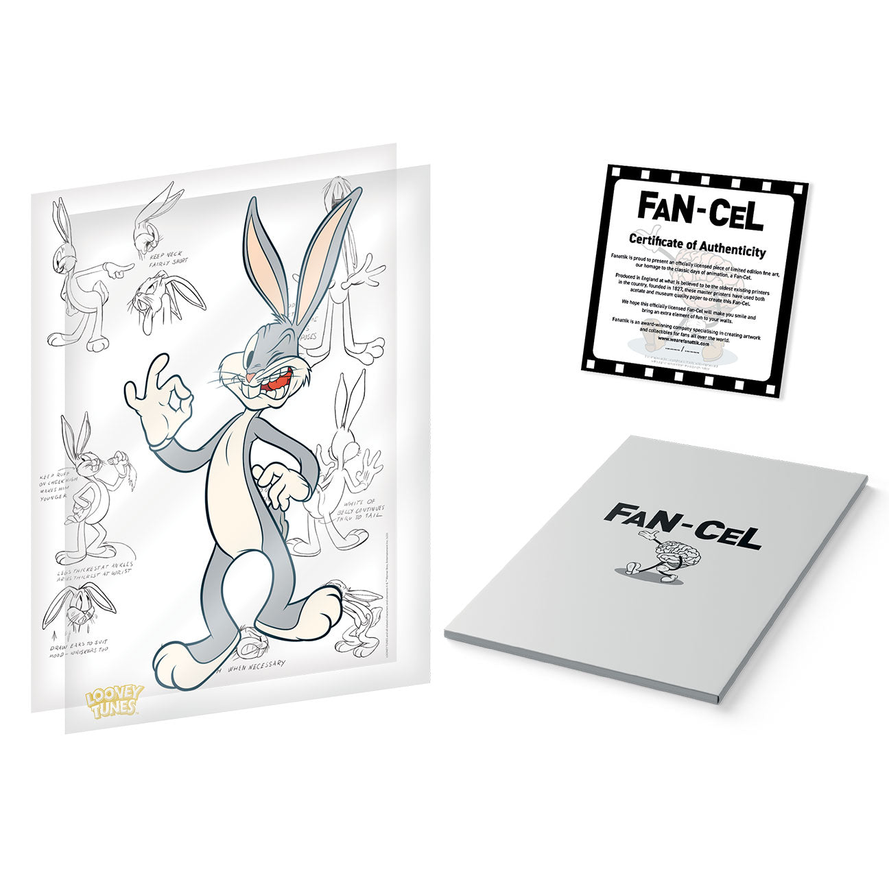 The Looney Tunes Bugs Bunny Limited Edition Fan-Cel