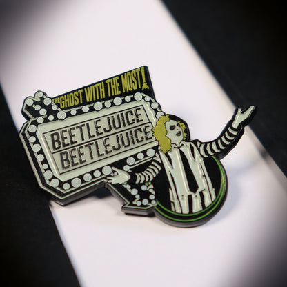 Beetlejuice Limited Edition Pin Badge