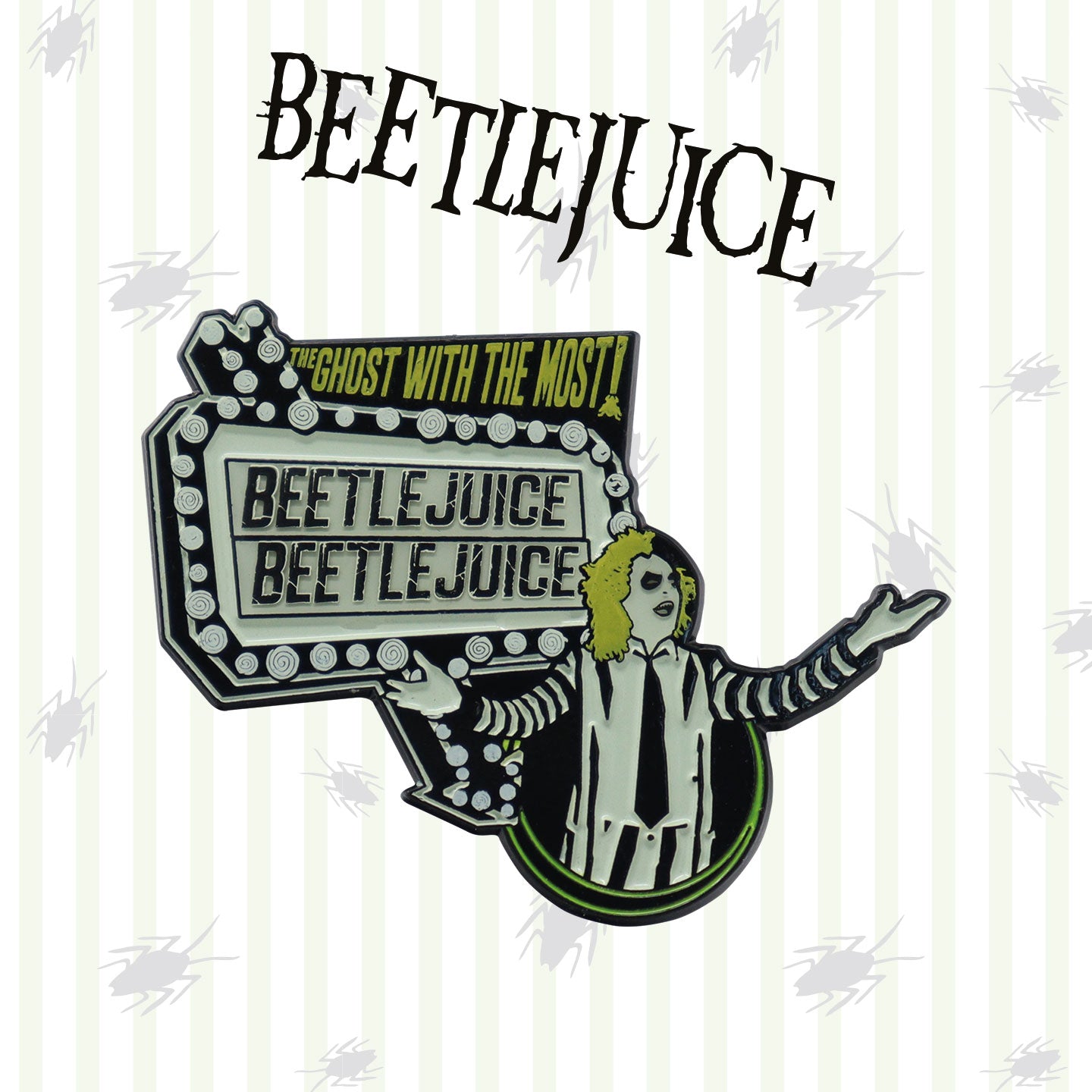Beetlejuice Limited Edition Pin Badge