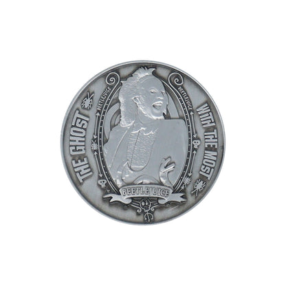Beetlejuice limited edition double-sided collectible coin from Fanattik