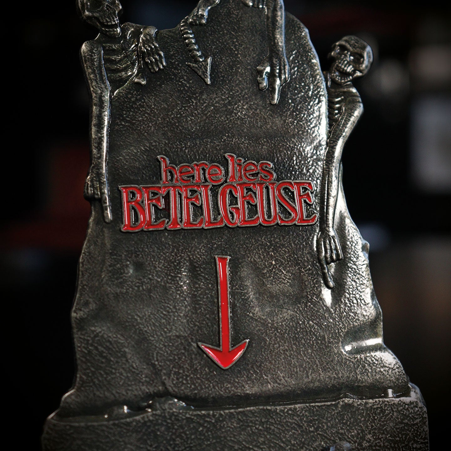 Beetlejuice Limited Edition Gravestone Collectible Metal Ingot