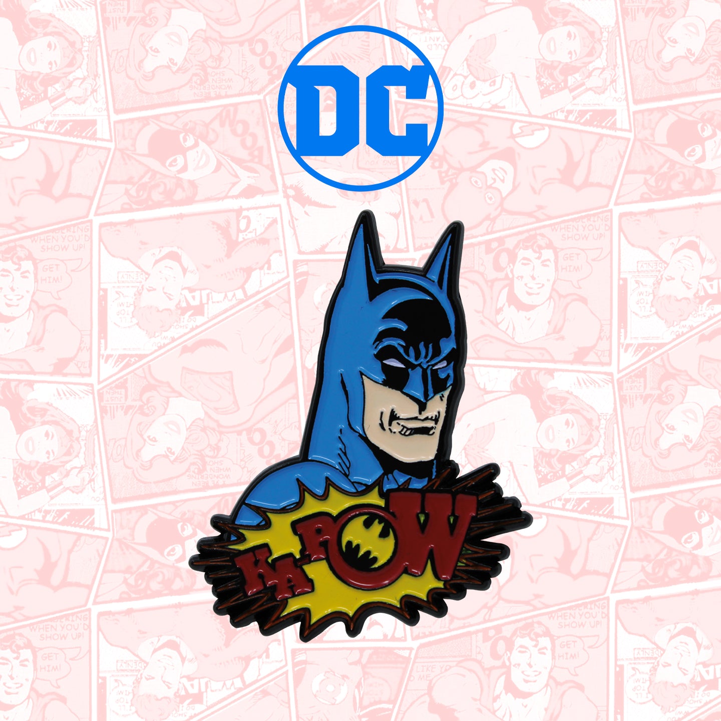DC Comics Batman limited edition enamel pin badge