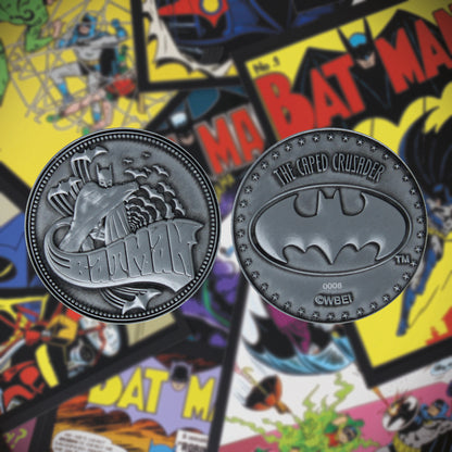 DC Comics Batman Limited Edition Collectible Double-Sided Coin
