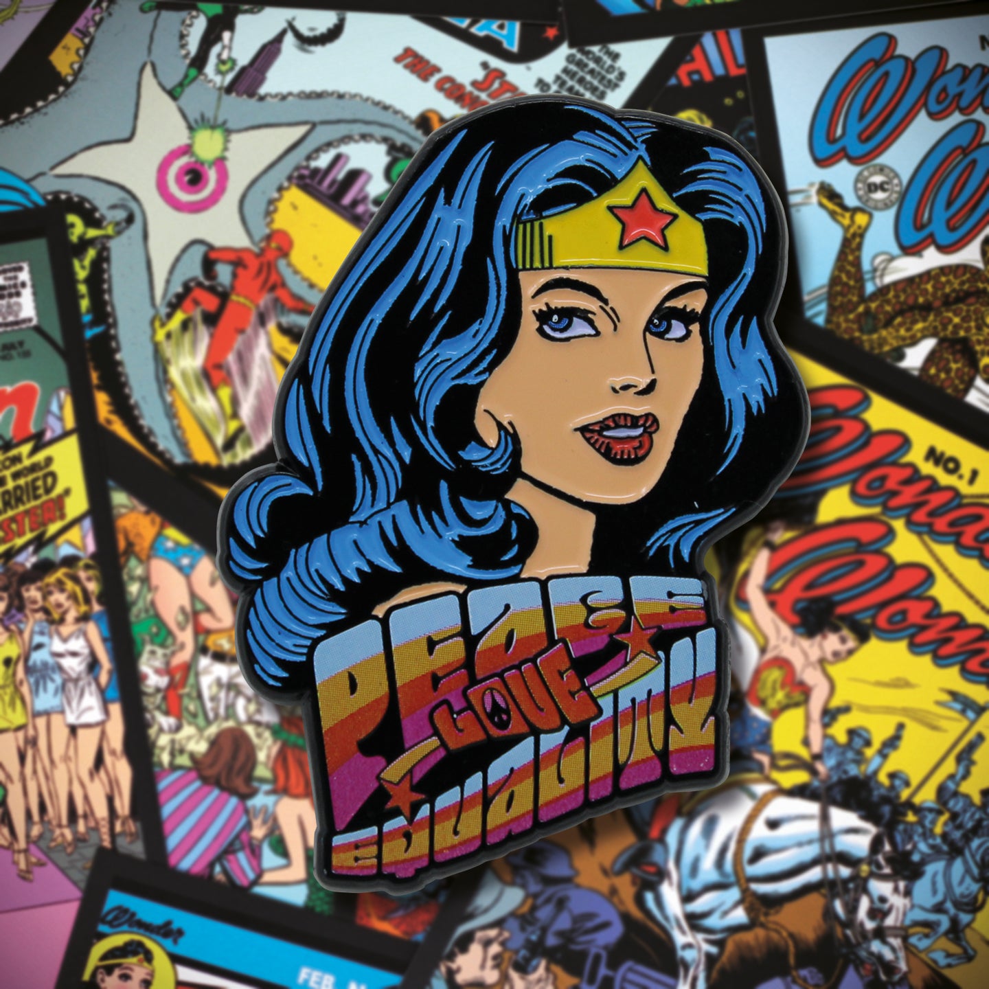 DC Comics Wonder Woman limited edition enamel pin badge 