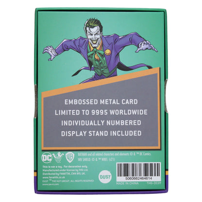 DC Comics Limited Edition Joker Ingot