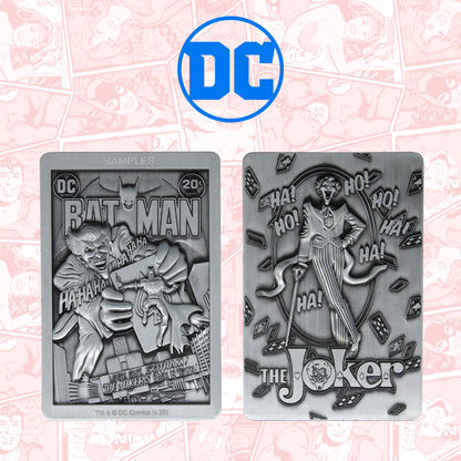 DC Comics Limited Edition Joker Ingot