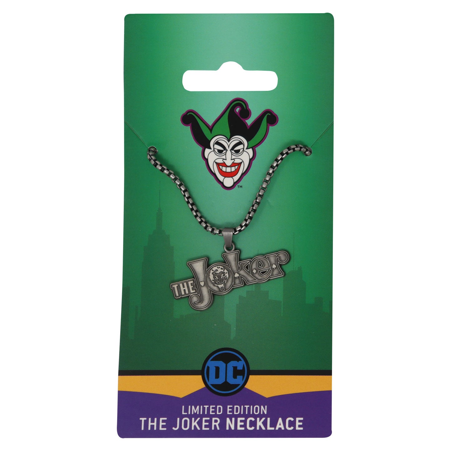 DC Comics Joker Limited Edition Unisex Necklace