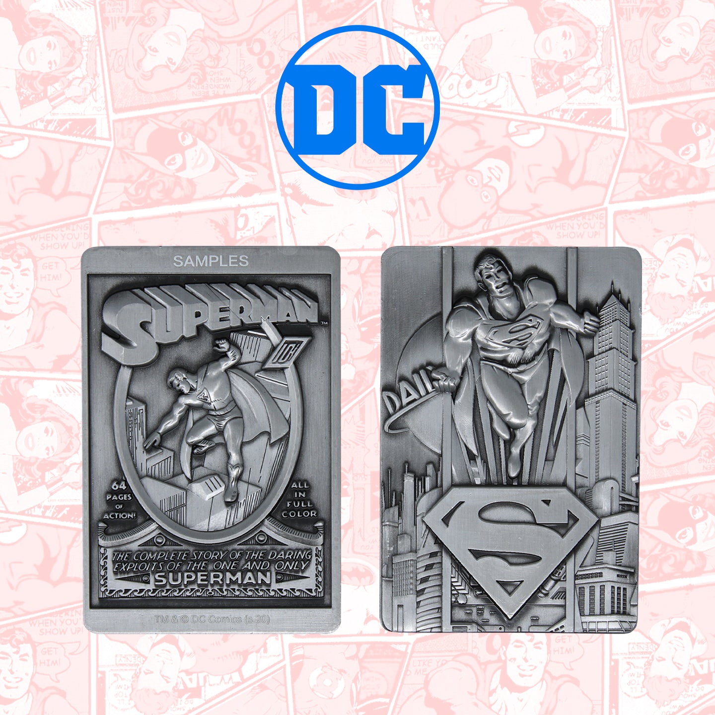 DC Comics Limited Edition Superman Ingot