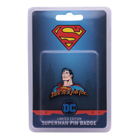 DC Comics Superman Limited Edition Metal Enamel Pin Badge
