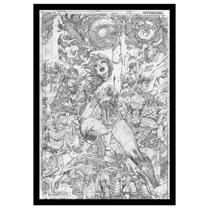 DC Comics Wonderwoman Limited Edition Art Print