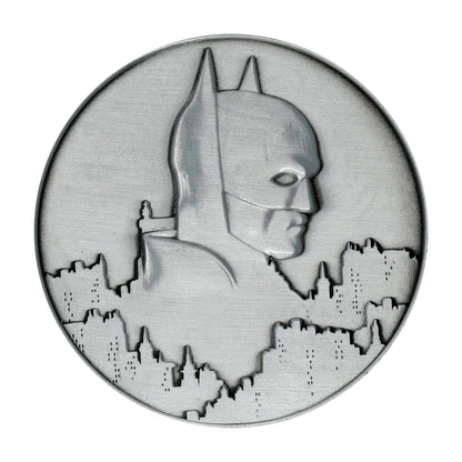 Batman limited edition heavily embossed metal collectible medallion from Fanattik