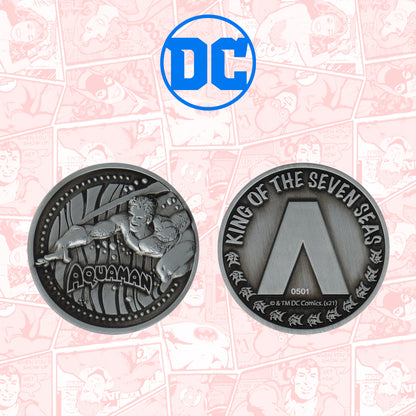DC Comics Aquaman Limited Edition Collectible Coin