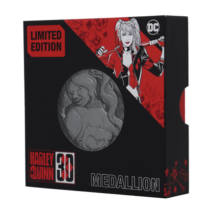 DC Harley Quinn Limited Edition 30th Anniversary Medallion
