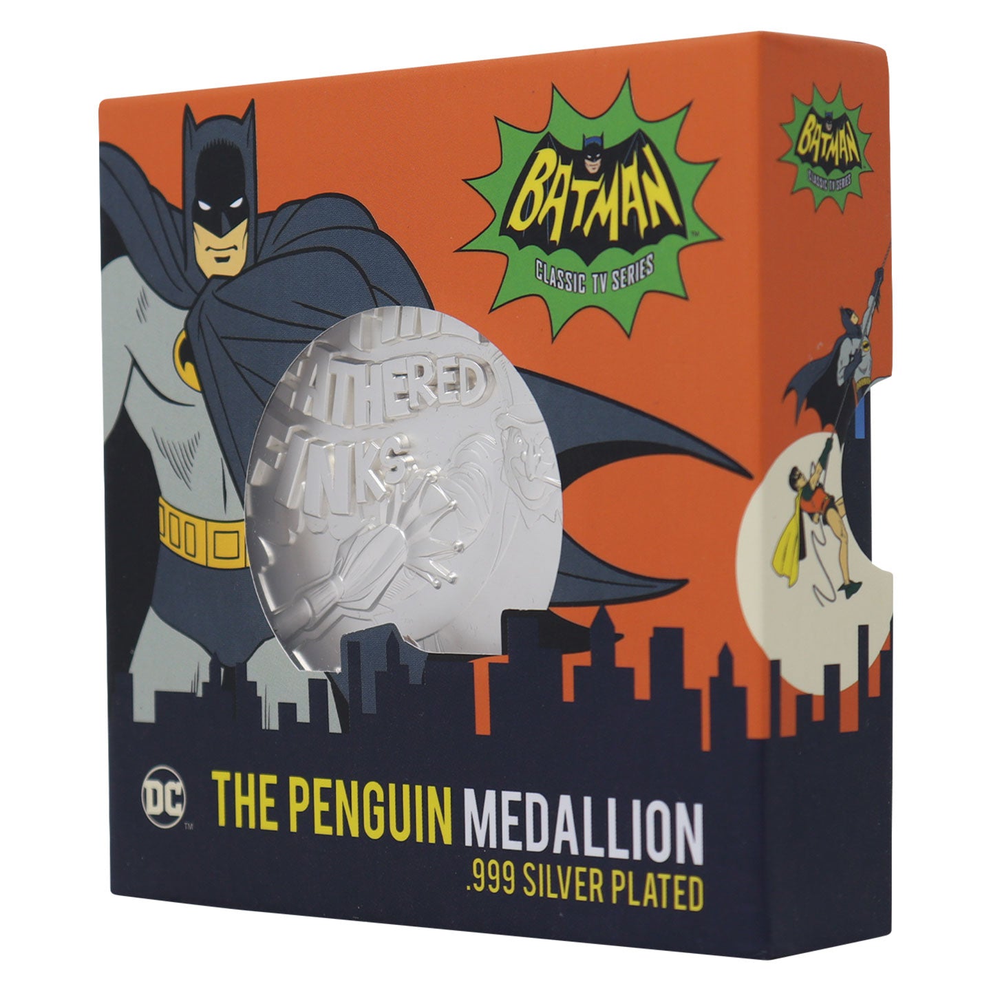 DC The Penguin Limited Edition .999 Silver Plated Medallion