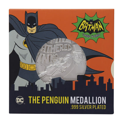DC The Penguin Limited Edition .999 Silver Plated Medallion