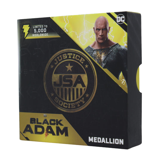 DC Comics Black Adam limited edition collectible medallion from Fanattik