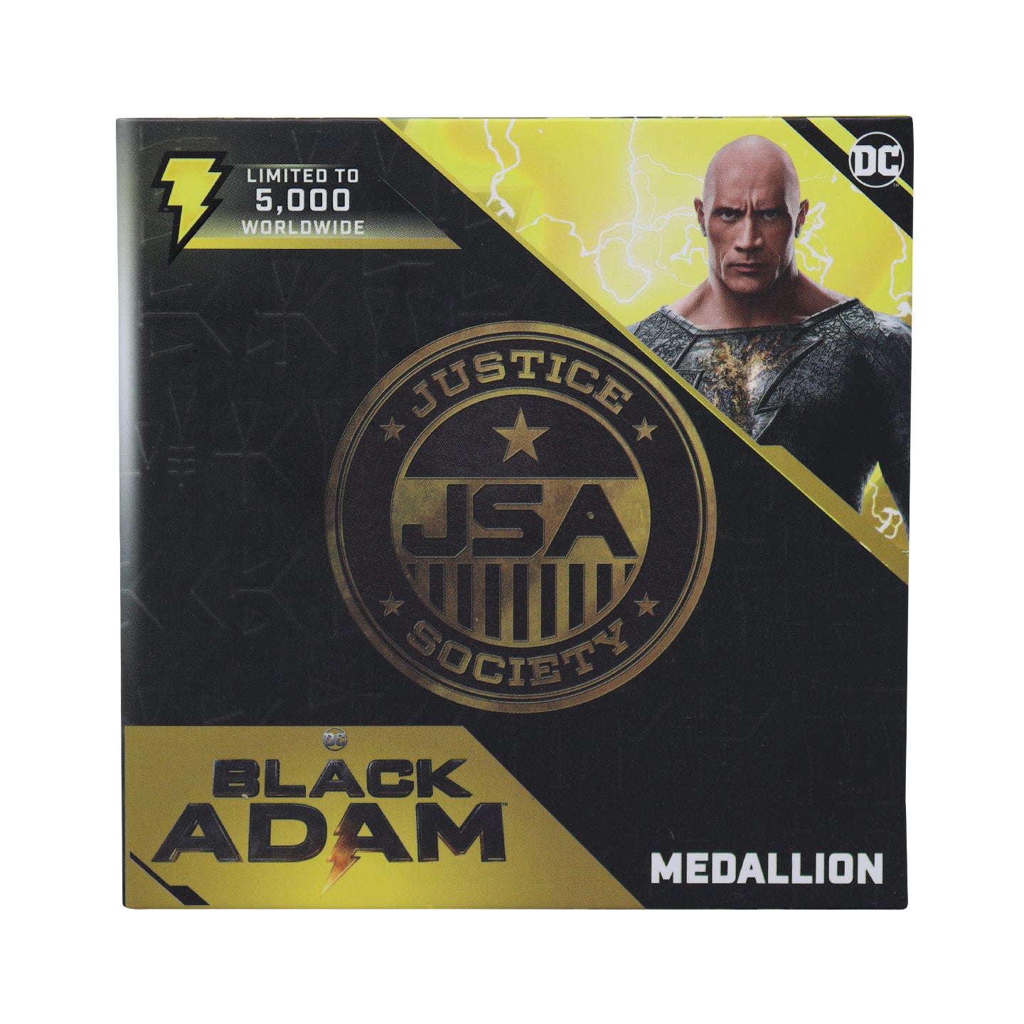 DC Comics Black Adam limited edition collectible medallion from Fanattik