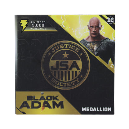 DC Comics Black Adam limited edition collectible medallion from Fanattik