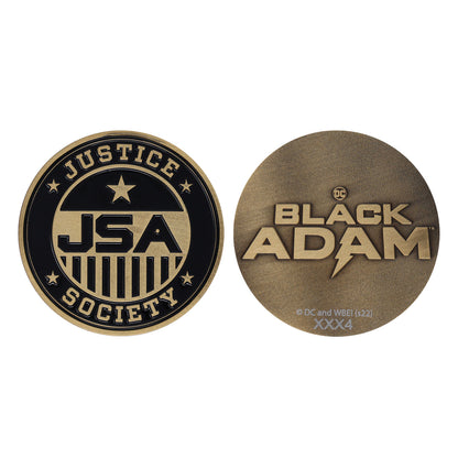 DC Black Adam Limited Edition Justice Society of America Medallion