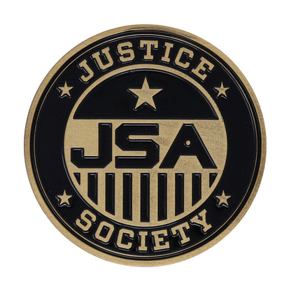 DC Black Adam Limited Edition Justice Society of America Medallion