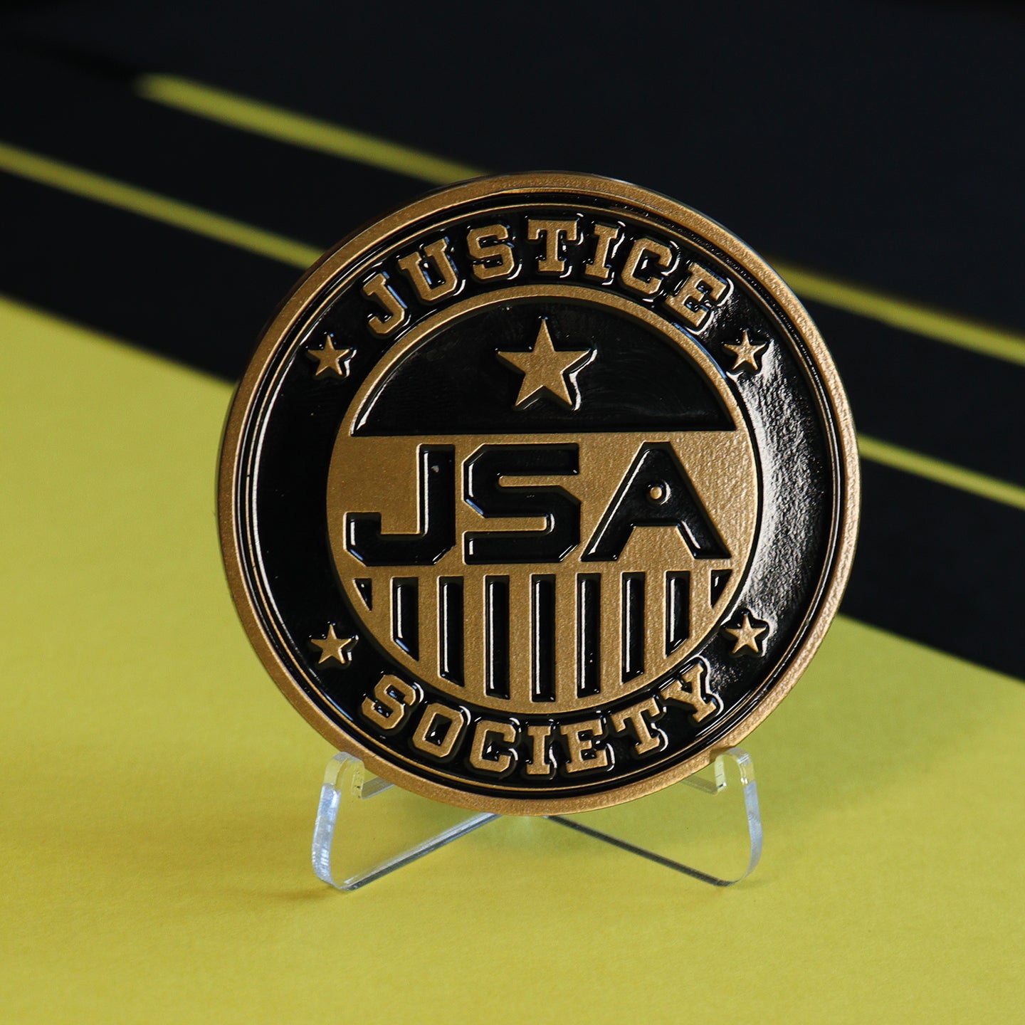 DC Black Adam Limited Edition Justice Society of America Medallion
