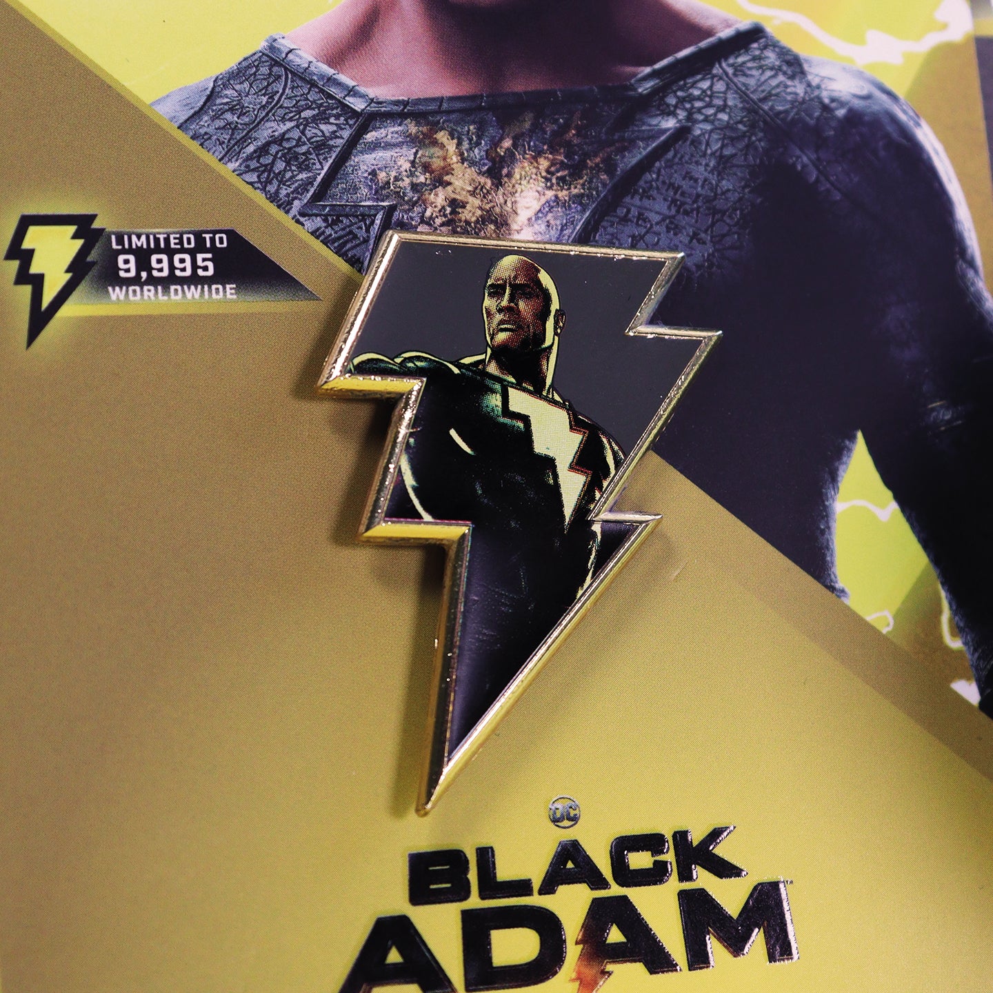 DC Black Adam Limited Edition Pin Badge