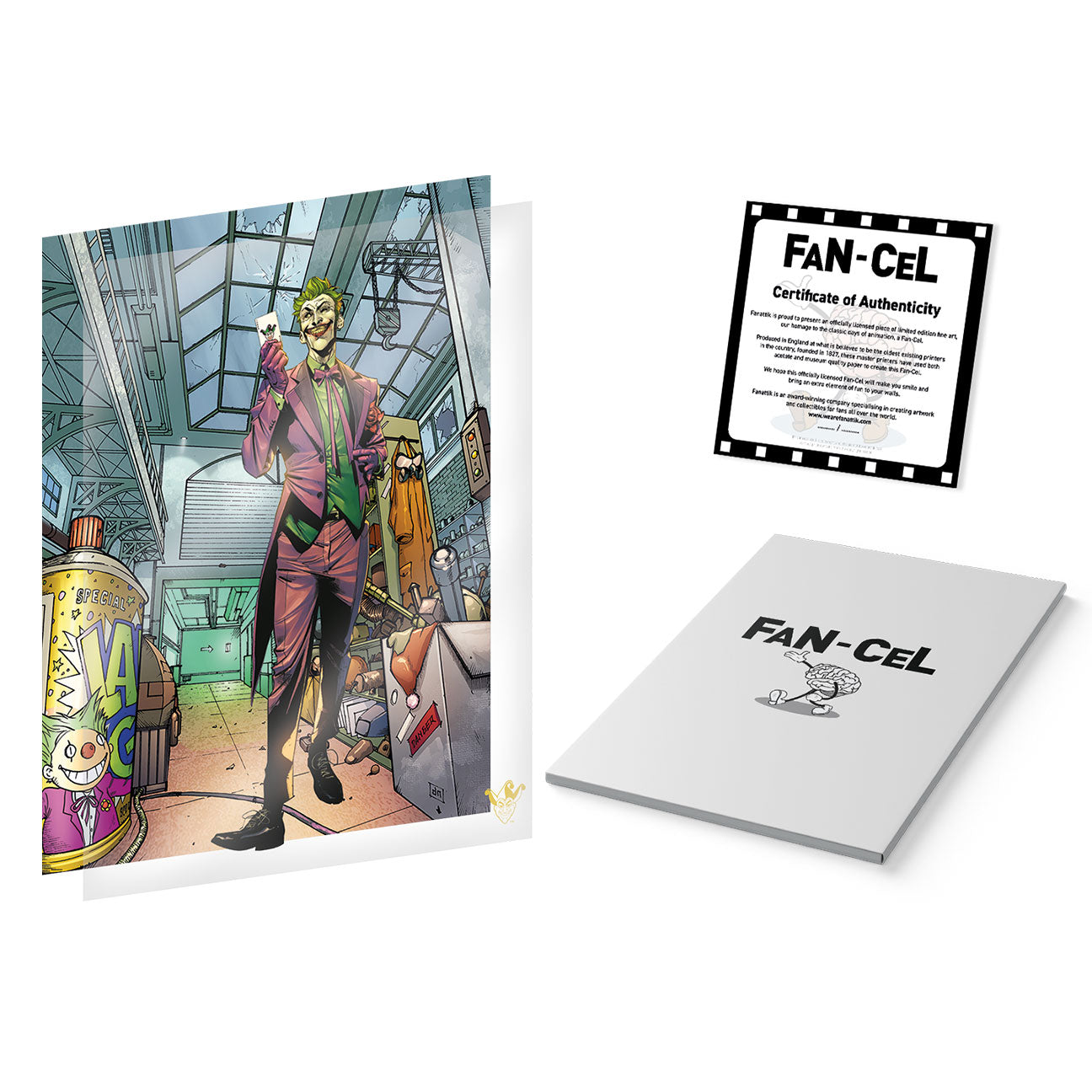 DC The Joker Limited Edition Fan-Cel