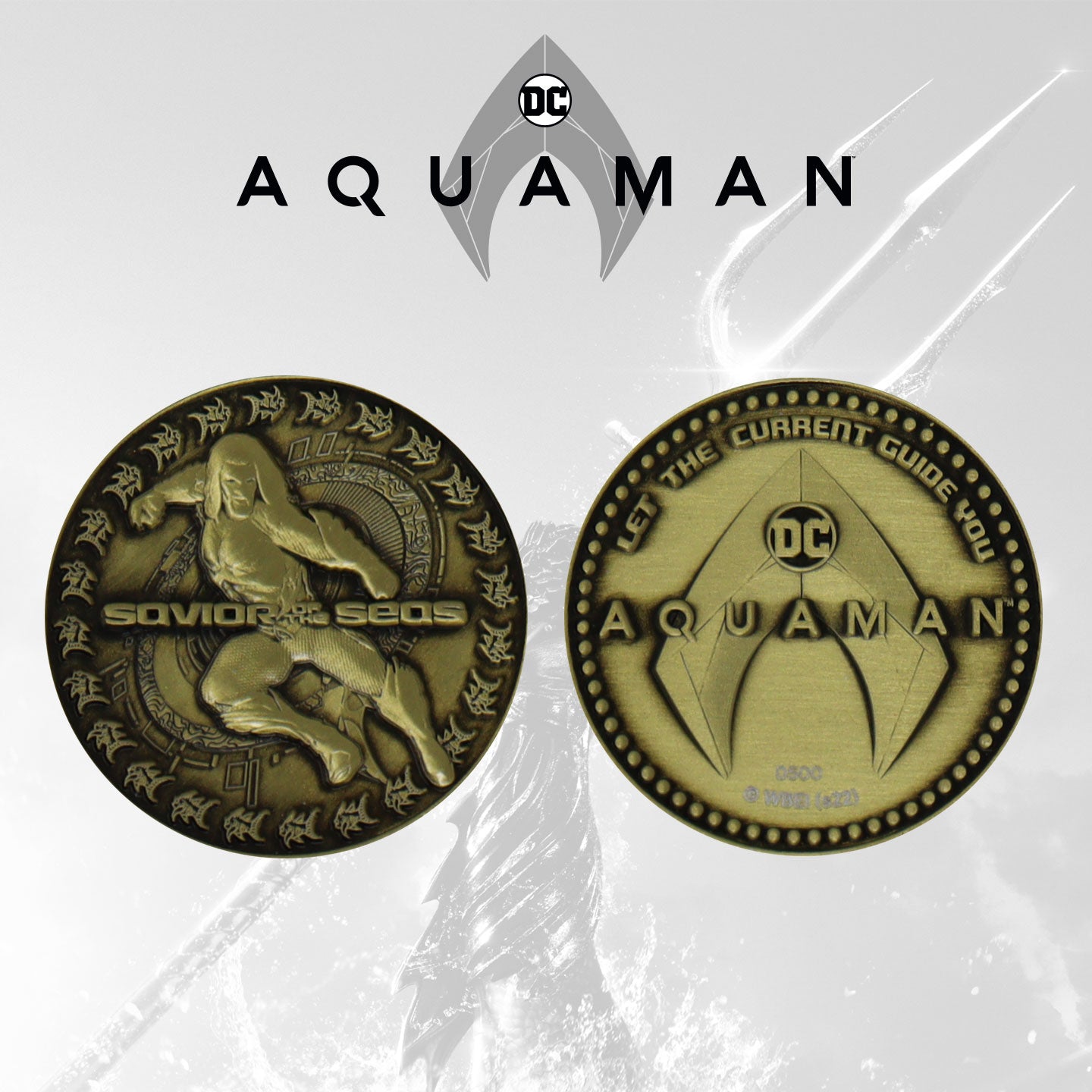 DC Aquaman Limited Edition Collectible Coin