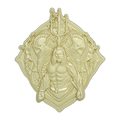 Aquaman collectible metal medallion from Fanattik