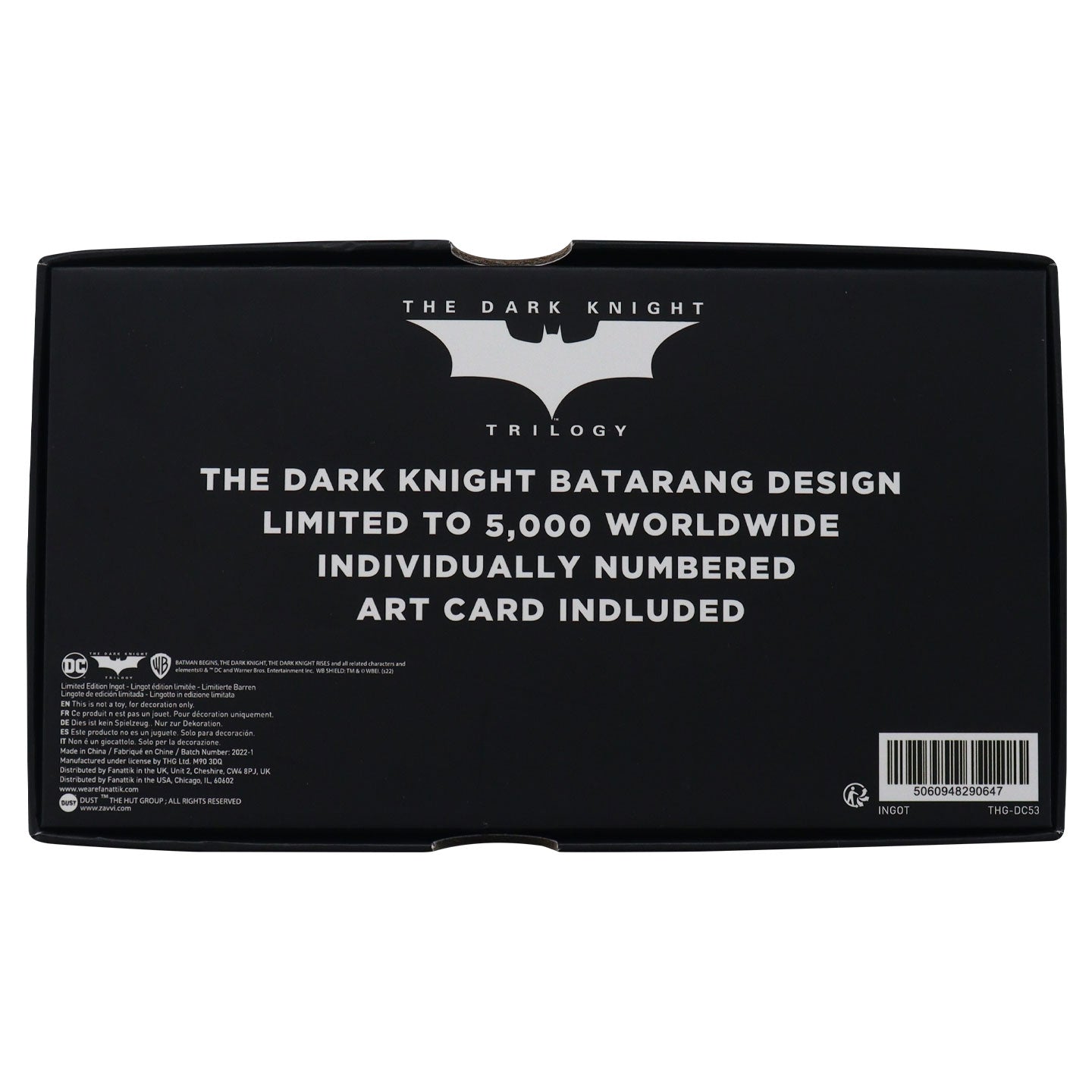 DC The Dark Knight Limited Edition Replica Batarang