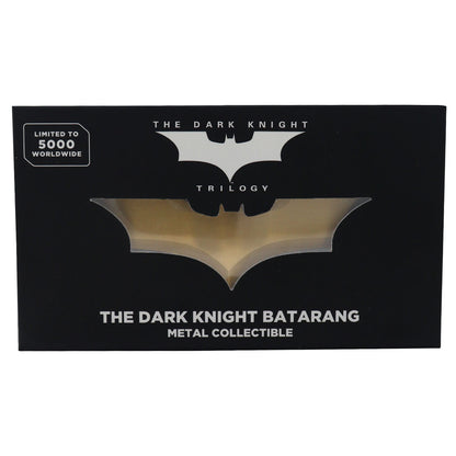 DC The Dark Knight Limited Edition Replica Batarang Packaging Front