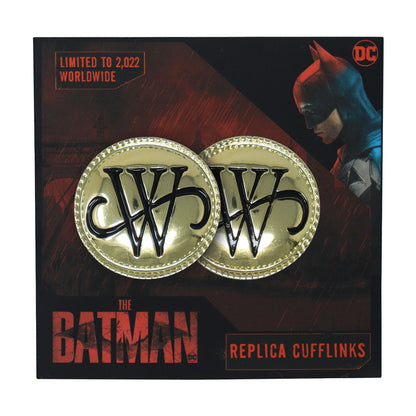 DC The Batman Limited Edition Replica Wayne Cufflinks