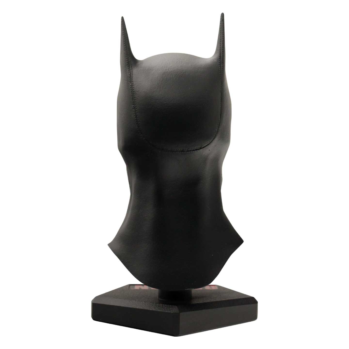 The Batman Collectible Replica Resin Bat Cowl with distressed logo