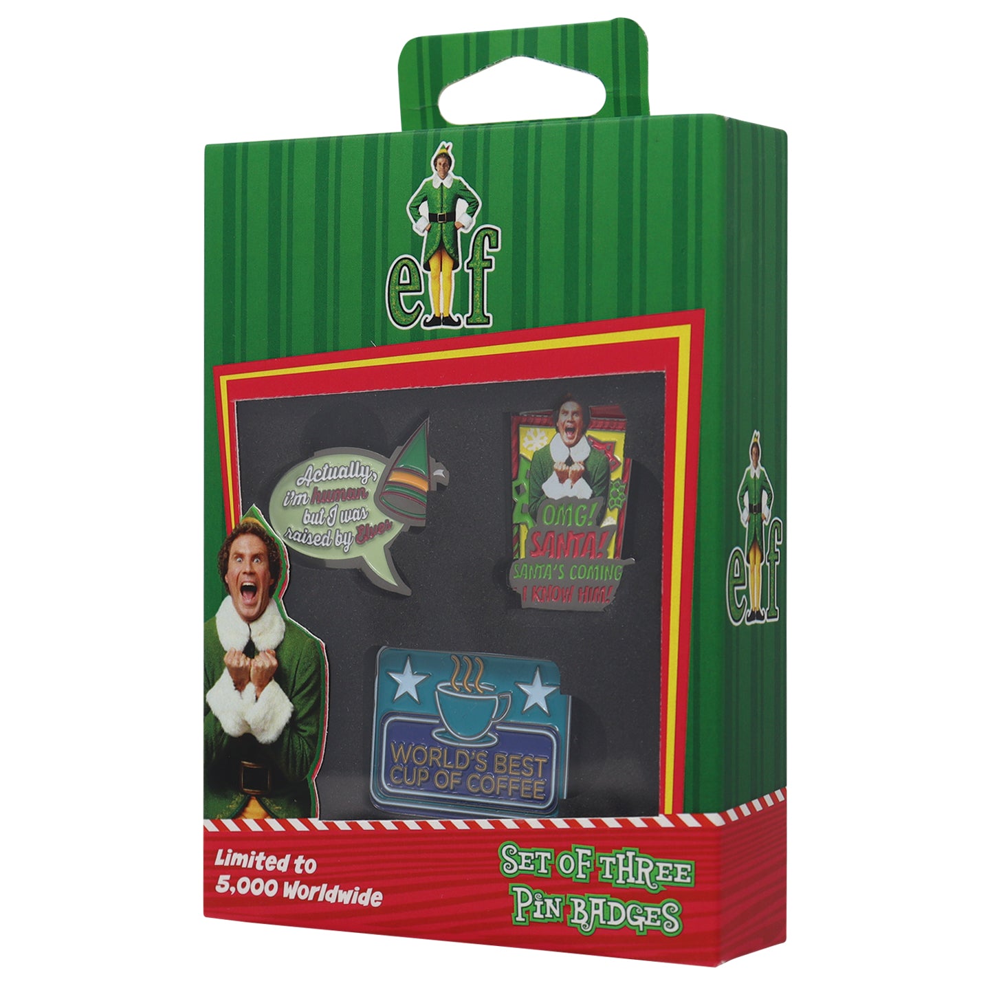 ELF Limited Edition Triple Pin Badge Set – Fanattik