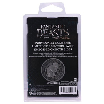 Fantastic Beasts Limited Edition Newt Scamander Collectible Coin